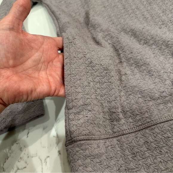 RBX Women’s Turtleneck Textured Pullover Sweatshirt Lavender Size Small - Picture 4 of 9